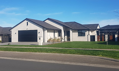 House built in Hamilton